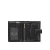 Pánská peněženka z přírodní hovězí kůže Ochnik černá SL-190-99