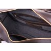 Pánská kožená cestovní taška Barelly Bags Duffelbag PREMIUM barva hnědá