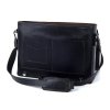 Pánská kožená taška Barelly Bags barva černá velikost S.