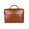 Dámská kožená taška na notebook Felice Sorento FL16 barva hnědá.