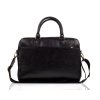 Pánská kožená taška na notebook Solier SL01 DUNDEE barva černá