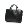 Pánská kožená taška na notebook Solier SL20 EDYNBURG barva černá