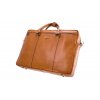 Pánská kožená taška na notebook Solier SL03 KILBRIDGE barva světle hnědá