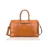Pánská kožená cestovní taška Solier HAMILTON SL16 hnědá