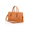 Pánská kožená cestovní taška Solier HAMILTON SL16 hnědá