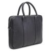 Pánská kožená taška na notebook SEMPERTUS barva černá BIZ-02/LRN/001