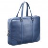 Pánská kožená taška na notebook SEMPERTUS barva modrá BIZ-03/105