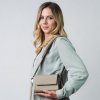 Dámská kožená kabelka/ledvinka Nashe SWITCH BAG béžová