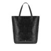 Dámská shopper kabelka z přírodní kůže Ochnik černá