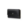 Dámská peněženka z přírodní kůže Ochnik černá PORES-0814-99(Z22)