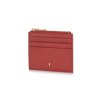 Dámská peněženka z přírodní kůže Ochnik červená PORES-0806-42(Z22)