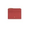 Dámská peněženka z přírodní kůže Ochnik červená PORES-0806-42(Z22)