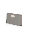 Dámská peněženka z přírodní kůže Ochnik šedá PORES-0762-91(W22)