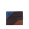 Pánská peněženka z přírodní kůže Ochnik vícebarevná PORMS-0504-15(Z22)