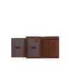 Pánská peněženka z přírodní kůže Ochnik hnědá PORMS-0300-88(Z22)