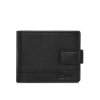 Pánská peněženka z přírodní kůže Ochnik černá PORMS-0011-99(Z17)