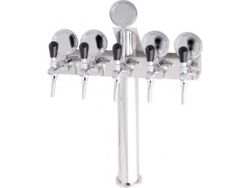 Výčepní stojan LINDR T5 + plakety