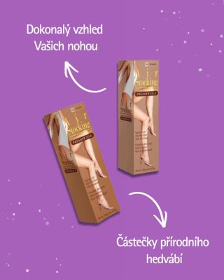 Žádné krabatění u kotníků. Žádná nečekaná oka. Jen čistá dokonalost! 🌟 S punčochami ve spreji AirStocking získáte dokonalý...