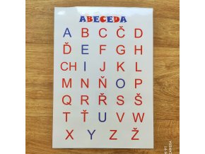 Plakát A3 - abeceda Montessori
