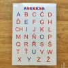 Plakát A3 - abeceda Montessori