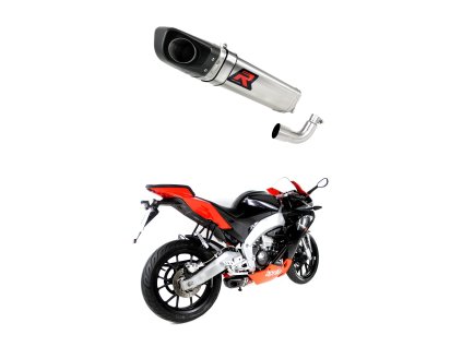 RS4 125 ABS wydech Tłumik HP4 2012 - 2017 + dB killer medium