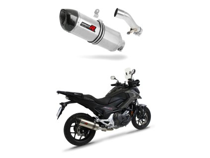 Honda NC 700 / 750 S 2012 - 2020 wydech Tłumik HP1 + dB killer medium