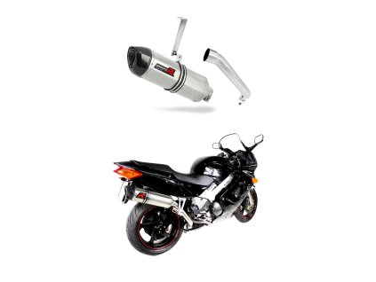 Honda VFR 800 Fi 1998 - 2001 HI Level wydech Tłumik HP1 + dB killer medium
