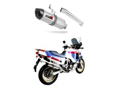 Honda XRV 750 AFRICA TWIN RD04 1990 - 1992 wydech Tłumik HP1 + dB killer medium