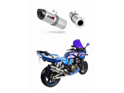 Kawasaki ZRX 1200 2001 - 2007 wydech Tłumik HP1 + dB killer medium
