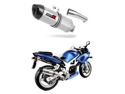 Suzuki SV 650 S 1999 - 2002 wydech Tłumik HP1 + dB killer medium