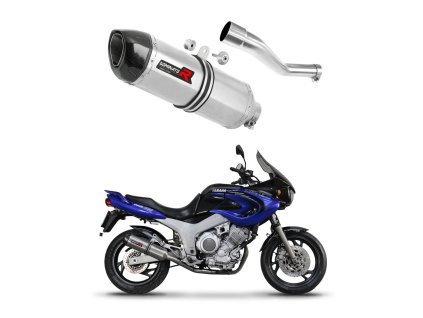 Yamaha TDM 850 Right Side 1996 - 2001 wydech Tłumik HP1 + dB killer medium
