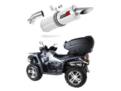 Cf moto X8 Terralander 800 V Twin 2012 - 2016 wydech Tłumik ST + dB killer medium