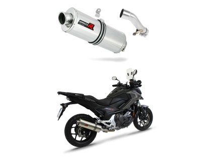 Honda NC 700 / 750 X 2012 - 2020 wydech Tłumik OV + dB killer medium