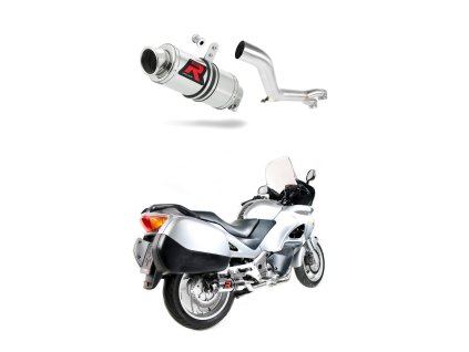 Honda NT 650 V DEAUVILLE RC47 1998 - 2005 wydech Tłumik GP1 + dB killer medium