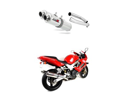 Honda VTR 1000F Firestorm 1998 - 2001 wydech Tłumik ST + dB killer medium