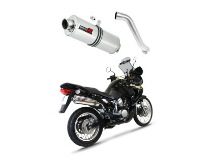 Honda XL 650 V TRANSALP 2001 - 2007 wydech Tłumik OV + dB killer medium