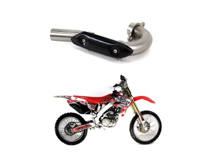 CRF 250 R Exhaust Kolektor Kolano 2006 - 2009