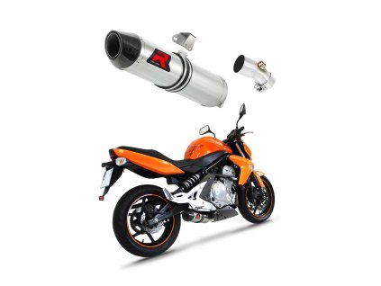 Kawasaki ER - 6 N / F 650 2009 - 2011 wydech Tłumik HP2 + dB killer medium