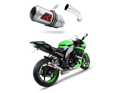Kawasaki ZX10R 2008 - 2010 wydech Tłumik GP + dB killer medium