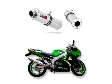 Kawasaki ZX6R 1998 - 2002 wydech Tłumik ST + dB killer medium