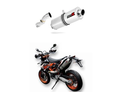 KTM 690 SMC 2008 - 2011 wydech Tłumik OV + dB killer medium