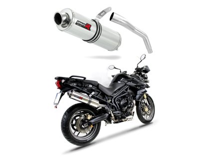 Triumph TIGER 800 XC XR 2011 - 2014 wydech Tłumik ST + dB killer medium