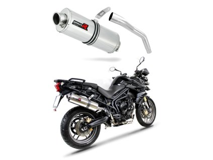 Triumph TIGER 800 XC XR 2011 - 2014 wydech Tłumik OV + dB killer medium