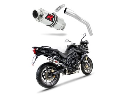 Triumph TIGER 800 XC XR 2011 - 2014 wydech Tłumik GP1 + dB killer medium
