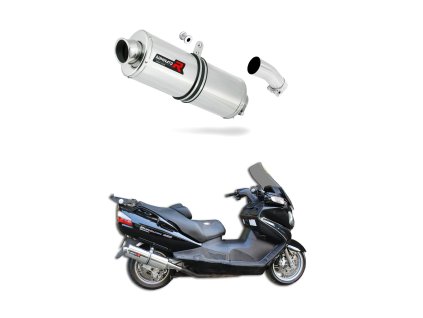 Suzuki BURGMAN 650 2002 - 2012 wydech Tłumik OV + dB killer medium