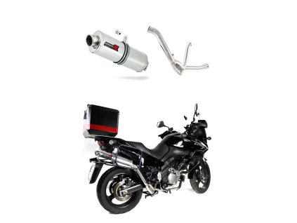 Suzuki DL 650 V Strom 2007 - 2011 wydech Tłumik OV + dB killer medium
