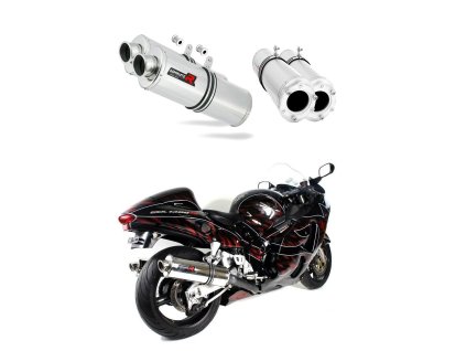 Suzuki GSXR 1300 Hayabusa 1999 - 2007 wydech Tłumik OV + dB killer medium