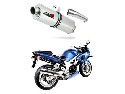 Suzuki SV 650 S 1999 - 2002 wydech Tłumik OV + dB killer medium