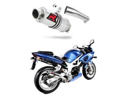 Suzuki SV 650 S 1999 - 2002 wydech Tłumik GP1 + dB killer medium