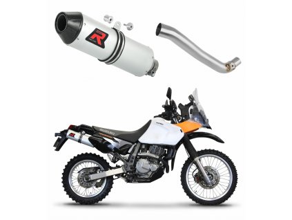 Suzuki DR 650 SE / S 1996 - 2024 wydech Tłumik MX2 + dB killer medium